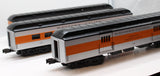K-Line K-1136W Western Pacific WP"Exposition Flyer" Steam Locomotive & 3 Cars O SCALE Like New