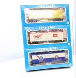 Life-Like 08522  Chug-A-Lug 6 Car  Reefer Box Cars Brewery Freight  Set  HO Scale NEW