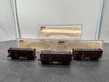 Atlas Set of 3 Norfolk Southern NS Hoppers Weathered   41336, 41335,  & 41334  N SCALE WEATHERED AS IS Used Excellent