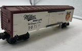 Lionel 6-9852 Miller High Life Beer Billboard Reefer O SCALE Used No Box