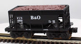 Lionel 6-19313 BALTIMORE & OHIO Ore Car With Ore Load O Scale Like New