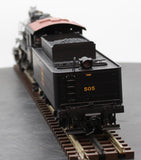 Atlas 3701-2 USRA 0-6-0 Steam locomotive and Tender Burlington #505  O SCALE Like New