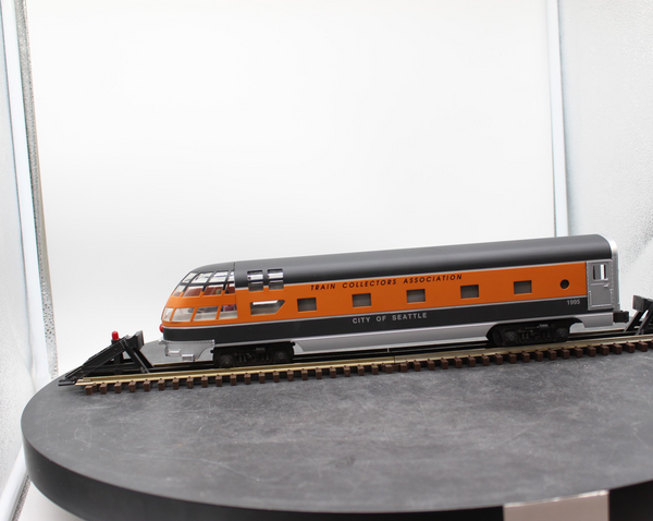 Lionel 6-52062 TCA Skytop city of seattle Observation Car O SCALE Like New