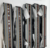 MTH Premier 20-6581 Erie Lackawanna 5-Car 70' Streamlined Passenger Set Ribbed Sided O SCALE Like New