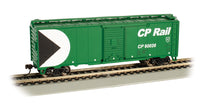 Bachmann 16004 40' BOX CAR - CP RAIL #60026 - GREEN HO SCALE NEW