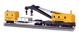 Bachmann 16114 250-TON STEAM CRANE & BOOM TENDER - PENNSYLVANIA HO SCALE Like New