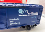 Lionel 6-9771 NORFOLK & WESTERN Boxcar TCA Museum Dedication 1977 O Scale Like New