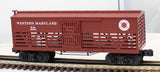 MTH Railking 30-7155 Western Maryland Stock Car - 19th Century O SCALE Like New