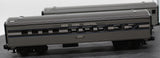 MTH Railking 30-6024 New York Central 2-Car O-27 Streamlined Combo/Diner Set O SCALE Used Excellent Damaged Box