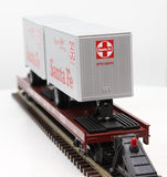 MTH Premier 20-98111 Santa Fe Flat Car O SCALE NEW