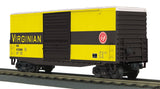 MTH Railking 30-74714 NS Heritage Series-- Virginian 40' High Cube Box Car O SCALE Like New