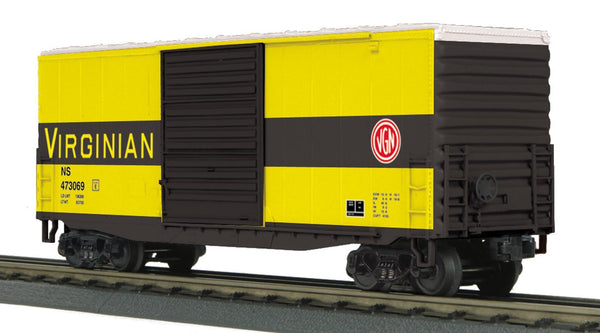 MTH Railking 30-74714 NS Heritage Series-- Virginian 40' High Cube Box Car O SCALE Like New