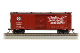 Bachmann 16503 GRAND CANYON 40' SANTA FE MAP BOX CAR HO SCALE NEW