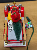 Hallmark 1996 North Pole Volunteers, Magic --Firefighter Santa & Dalmartion on Firetruck Ornament  Used Excellent