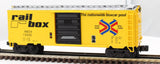 MTH Premier 20-9305 Railbox 40' Box Car #15000 O SCALE Like New