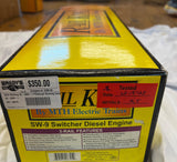 MTH Railking 30-2454-1 Pittsburgh Brewing Company SW-9 Switcher Diesel Engine w/Proto-Sound 2.0 O SCALE NEW