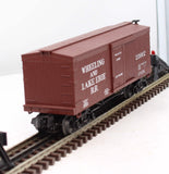 MTH Railking 30-74957 Wheeling & Lake Erie 34' Box Car (19th Century) O SCALE Like New No Box
