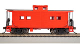 Bachmann 16806 NORTHEAST STEEL CABOOSE - PAINTED, UNLETTERED, RED HO SCALE NEW