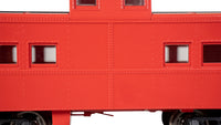 Bachmann 16806 NORTHEAST STEEL CABOOSE - PAINTED, UNLETTERED, RED HO SCALE NEW