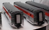 MTH 20-80003C NEW HAVEN 5-Car 70' Streamlined Passenger Set Premier O Scale NEW