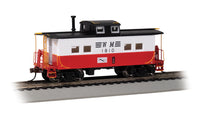 Bachmann 16827 NORTHEAST STEEL CABOOSE - WESTERN MARYLAND #1810 (CIRCUS) HO SCALE NEW