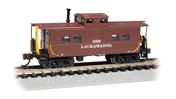 Bachmann 16868 NORTHEAST STEEL CABOOSE - LACKAWANNA #889 N SCALE Like New
