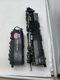 K-Line k3790-4009w Union Pacific Big Boy & Tender 4009 (O-31) Steam Locomotive O SCALE WEATHERED/ Custom Painted Details AS IS Used
