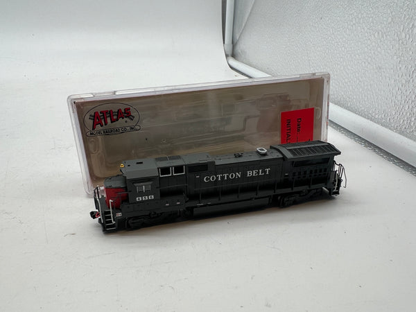 Atlas 48724 Cotton Belt Dash 8-40B Diesel Loco N SCALE Used Excellent