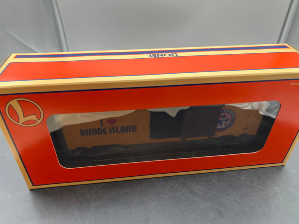 Lionel 6-19971, I love Rhode Island box car, 1999 O SCALE NEW