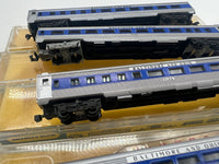 Minitrix 3034 3034 3044 3054 Baltimore & Ohio B&O Passenger Car Set (4) N SCALE Used Excellent