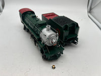 Lionel 6-38626 HOLIDAY RAILROAD 2-8-2 MIKADO JR (GREEN) #25 limited O SCALE Used AS IS