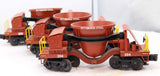 MTH Premier 20-90041 Pittsburgh 3-Car Slag Car Set O SCALE Like New