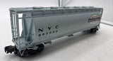 Atlas 6308-1 NYC New York Central 3 bay cylindrical hopper O scale Used Excellent
