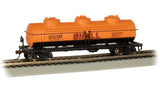 Bachmann 17107 40' THREE DOME TANK CAR - SHELL #1258 HO SCALE NEW