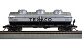 Bachmann 17112 40' THREE-DOME TANK CAR - TEXACO #7518 HO SCALE Like New