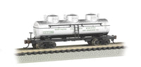 Bachmann 17153 3-DOME TANK CAR - NORTHERN CALIFORNIA WINERIES N SCALE NEW