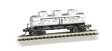 Bachmann CARBIDE AND CARBON CHEMICALS - 3-DOME TANK CAR N Scale Used Excellent