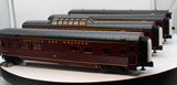 MTH Railking 30-67801 Norfolk & Western 4-Car 60' Streamlined Passenger Set O SCALE Like New