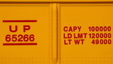 Bachmann 17206 40' GONDOLA - UNION PACIFIC UP #65266 H HO SCALE NEW