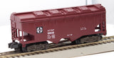 American Flyer 4-9208 ATSF Covered Hopper Car S Scale Like New