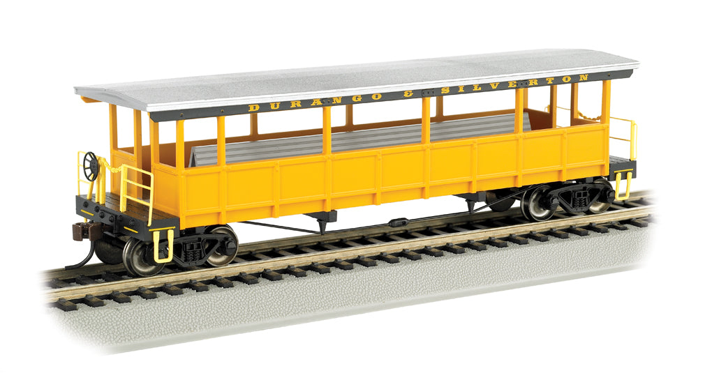 Bachmann 17431, 17432 Durango & Silverton Open-Sided Excursion Car Set