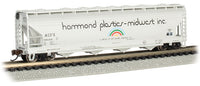 Bachmann 17563 ACF 56' 4-BAY CENTER FLOW HOPPER - HAMMOND PLASTICS #58468 N SCALE NEW