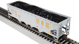 Bachmann 17615 40' QUAD HOPPER - CSX #141944 (GRAY & YELLOW) HO SCALE Like New