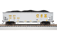 Bachmann 17615 40' QUAD HOPPER - CSX #141944 (GRAY & YELLOW) HO SCALE Like New