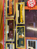 Life-Like 8965 Rail Blaster Chessie Train Set with 5 cars, Track, Transformer, Layout Accessories  HO SCALE NEW