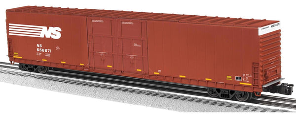 Lionel 6-81090 Norfolk Southern NS 86' Hi-Cube Boxcar 2-Pack O SCALE NEW Damaged Box
