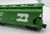 MTH Premier 20-97520 Burlington Northern BN 2-Bay Centerflow Hopper O SCALE Used as is