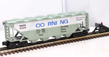 Lionel 6-9118 GE Rail Services 4-Bay Covered Hopper LCCA O Scale Used Damaged Box