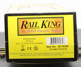 MTH Railking 30-76380 Pennsylvania RailKing Flat Car w/(2) '37 Ford V8 Convertibles O SCALE Used Excellent
