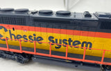 Lionel 6-28245 Chessie Conventional SD40-2 #7617 diesel locomotive  O SCALE Used Excellent